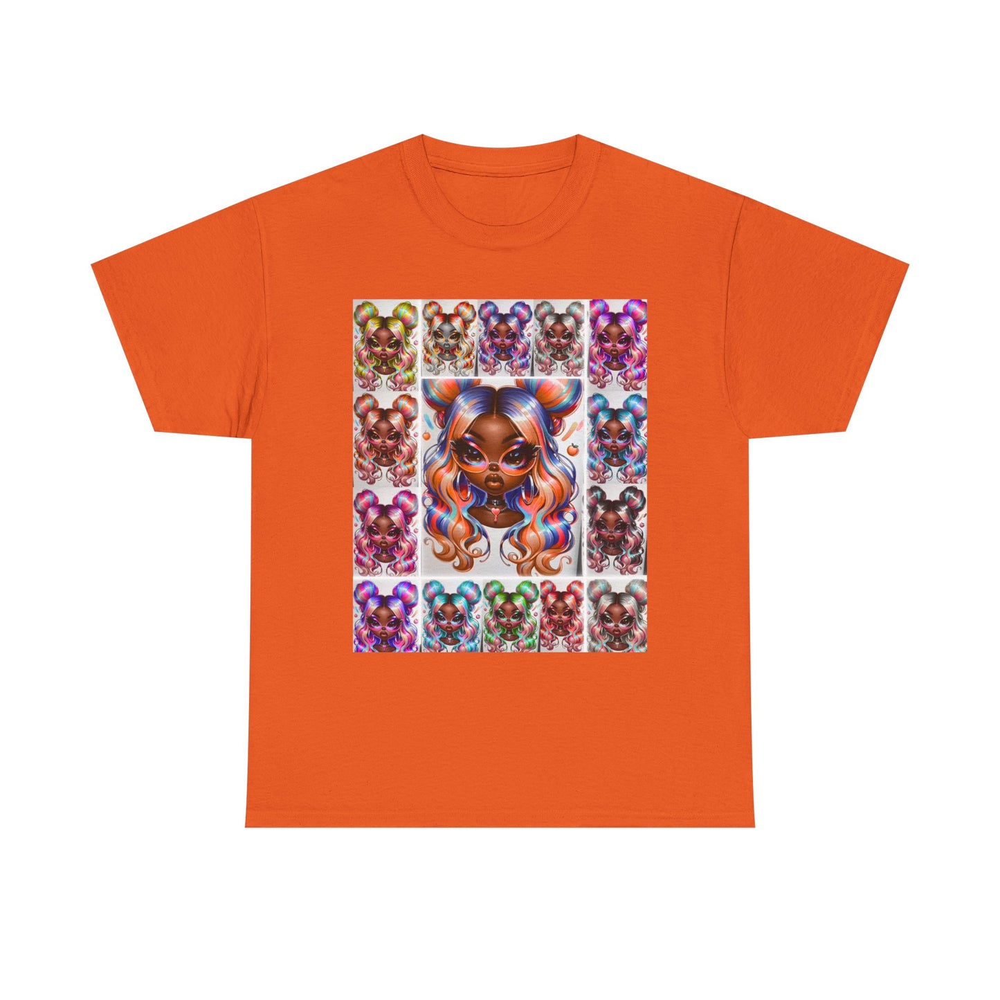 Colorful Artistic Unisex Tee, Vibrant Graphic T-Shirt, Fun Art Shirt, Gift for Art Lovers, Casual Wear, Youthful Style