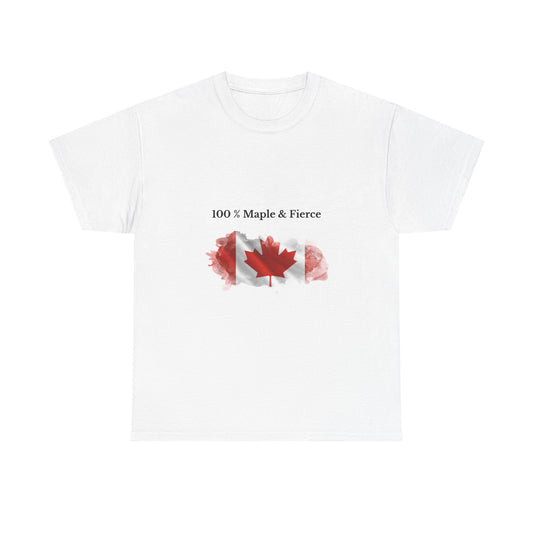 Canadian Pride T-Shirt, Unisex Heavy Cotton Tee, 100% Maple & Fierce, Canada Day Gift, Pride Apparel, Holiday Celebration Wear, Red [...]