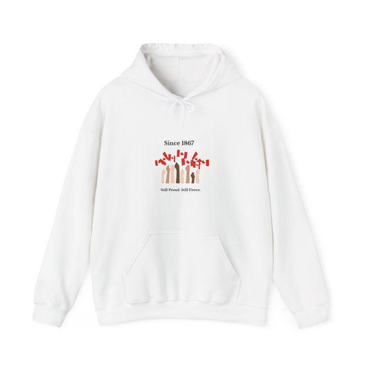 Cozy Canadian Heritage Hoodie, Perfect for Canada Day, Travel, Gifts, Unisex Heavy Blend Sweatshirt, Warm Winter Essentials