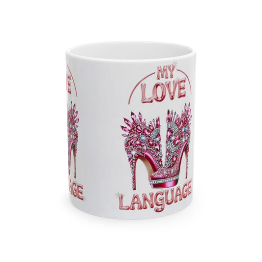 Elegant Fashion Ceramic Mug, Stylish Gift for Fashion Lovers, Coffee Cup, Business Mug, Home Decor, Office Essential